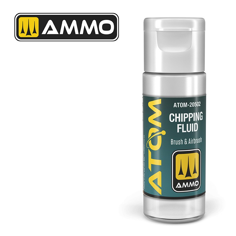 Chipping Fluid Chipping Effect 20ml ATOM AMMO AMMO - MIG Jimenez ATOM-20502 - 1