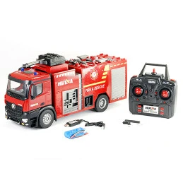 Camion de pompier lance incendie RC 1/14 2.4Ghz - HuiNa HuiNa Toys CY1562 - 1