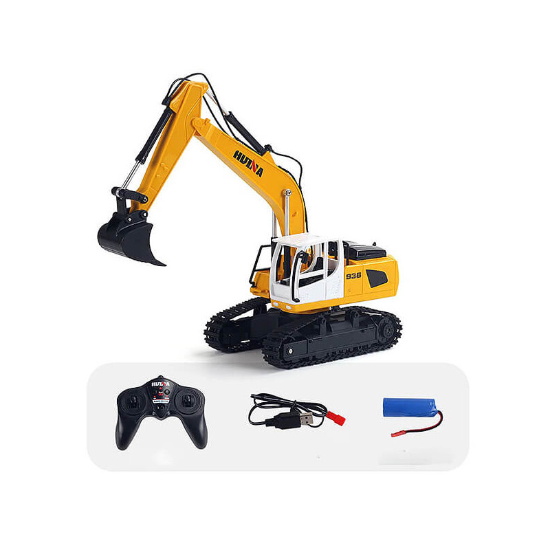 RC 1/24 2.4Ghz Crawler Excavator - HuiNa HuiNa Toys CY1516 - 1