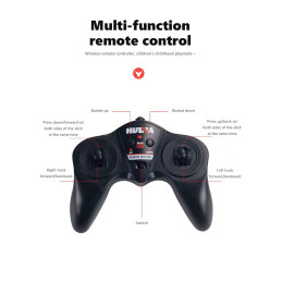 Pelleteuse sur chenilles RC 1/24 2.4Ghz - HuiNa HuiNa Toys CY1516 - 4