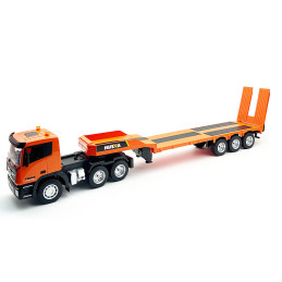 Camion porte char avec pelleteuse sur chenilles RC 1/24 2.4Ghz - HuiNa HuiNa Toys CY1319 - 2