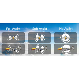 P-51D Mustang 500mm Brushless Aircraft with RTF Flight Stabilizer Volantex Volantex V768-2 - 6