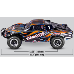 Slash 4x4 VXL HD Clipless TQi - TSM - RTR Traxxas Traxxas TRX-68386-4 - 18