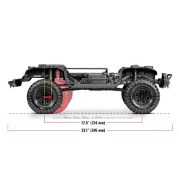 TRX-4 Scale & Trail Land Rover Defender Clipless 4WD TQi RTR Traxxas 82056-4 Traxxas TRX-82256-4 - 23