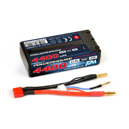 Li-Po HV Shorty 4400mAh 100C 2S 7.6V Case T2M T2M T1344002C - 1