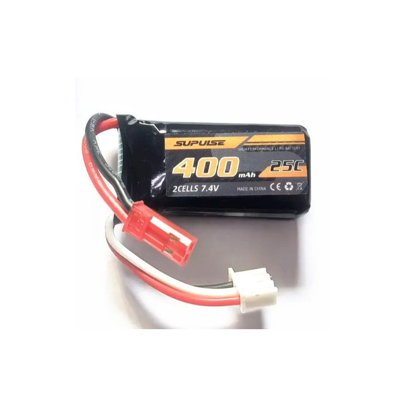 Li-Po 400mAh 2S 7.4V JST Volantex Volantex V-PB3119 - 1