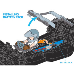 Buggy Fighter NXGEN DT-04 Kit RTR Combo Tamiya Tamiya 58741L - 12