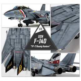 Avion USN F-14D, VF-2 Bounty Hunters 1/72 Academy Academy AC12590 - 9