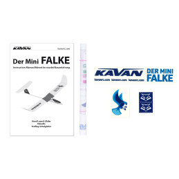 Hand-thrown glider Falke 710mm balsa kit Kavan Kavan RC KAV02.4315 - 6