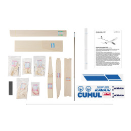 Glider CUMUL 1130mm balsa kit Kavan Kavan RC KAV8035 - 3