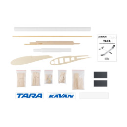 Planeur TARA A1 (F1H) 1100mm kit balsa Kavan Kavan RC KAV02.8040 - 3