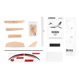 Planeur ROBIN 495mm kit balsa Kavan Kavan RC KAV02.8041 - 4