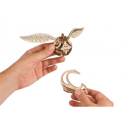 Golden Snitch Harry Potter Puzzle 3D Wood UGEARS UGEARS UG-70237 - 3