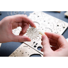 Golden Snitch Harry Potter Puzzle 3D Wood UGEARS UGEARS UG-70237 - 8