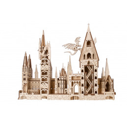 Harry Potter Castle Hogwarts™ Castle Puzzle 3D Wood UGEARS UGEARS UG-70256 - 3