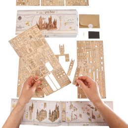 Château Harry Potter Hogwarts™ Castle Puzzle 3D bois UGEARS UGEARS UG-70256 - 7