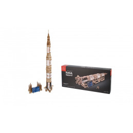 Fusée Saturn V de la NASA Puzzle 3D bois UGEARS UGEARS UG-70257 - 4