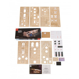 NASA Saturn V Rocket 3D Puzzle Wood UGEARS UGEARS UG-70257 - 5