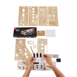 NASA Saturn V Rocket 3D Puzzle Wood UGEARS UGEARS UG-70257 - 6