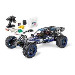 Buggy Wild GP Attack Bleu 2WD RTR 1/5 Carson Carson 500304033 - 1