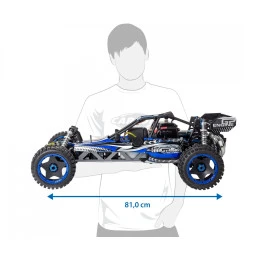 Wild GP Attack Blue 2WD RTR 1/5 Carson Buggy Carson 500304033 - 5