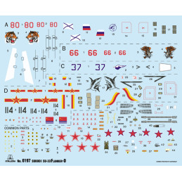 Avion Su-33 Flanker-D 1/72 Italeri Italeri I197 - 3
