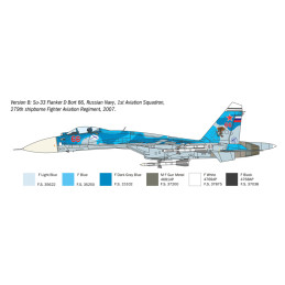 Avion Su-33 Flanker-D 1/72 Italeri Italeri I197 - 5