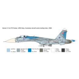 Su-33 Flanker-D 1/72 Italeri aircraft Italeri I197 - 6
