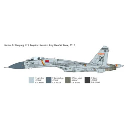Su-33 Flanker-D 1/72 Italeri aircraft Italeri I197 - 7