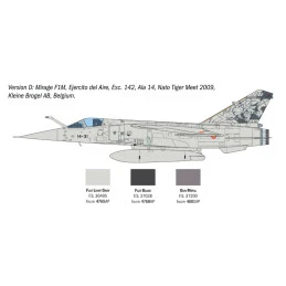 Mirage F1 C/CR 1/48 Italeri aircraft Italeri I2839 - 7