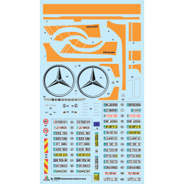 Mercedes Actros MP4 Big Space Grand Prix 1/24 Italeri Truck Italeri I3968 - 3