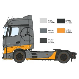 Camion Mercedes Actros MP4 Big Space Grand prix 1/24 Italeri Italeri I3968 - 4