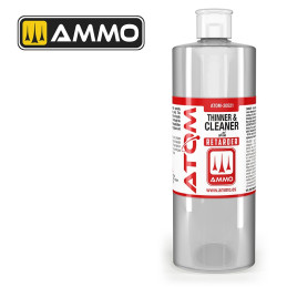 Thinner and Cleaner with Retardant (400ml) ATOM AMMO AMMO - MIG Jimenez ATOM-20521 - 1