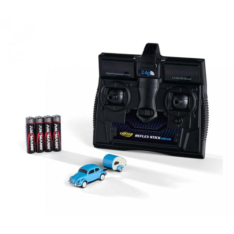 Volkswagen Beetle with Trailer 2.4GHz RTR 1/87 Carson Carson 500504148 - 1