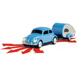 Volkswagen Beetle with Trailer 2.4GHz RTR 1/87 Carson Carson 500504148 - 3