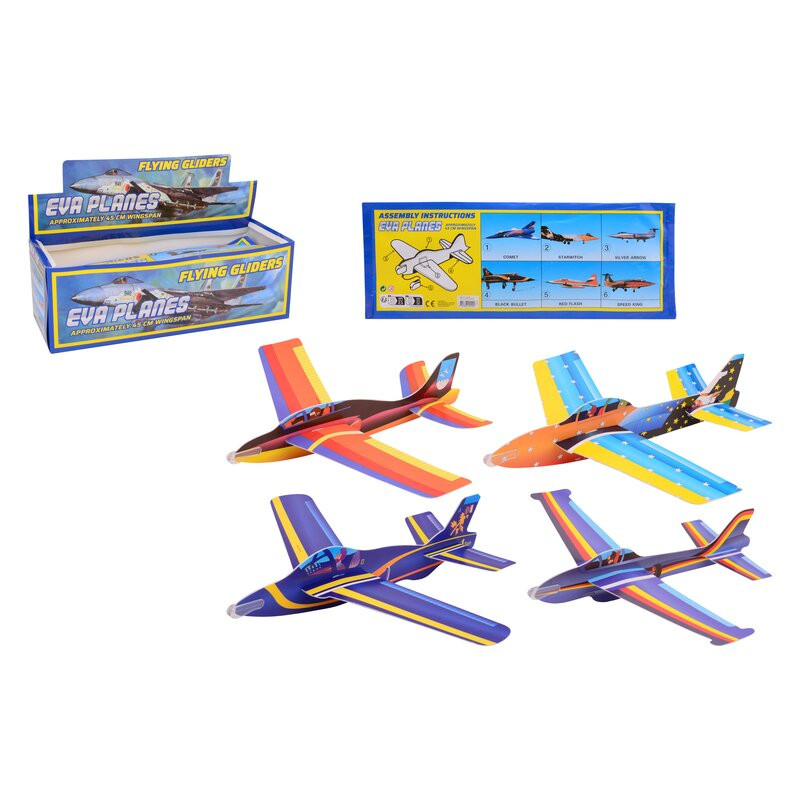 EVA airplane glider 45cm free flight Siva SV-24510 - 1
