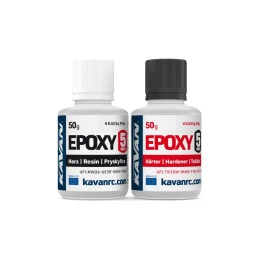 Colle Epoxy 5min 2x 50g Kavan Kavan RC KAV56.9964 - 1