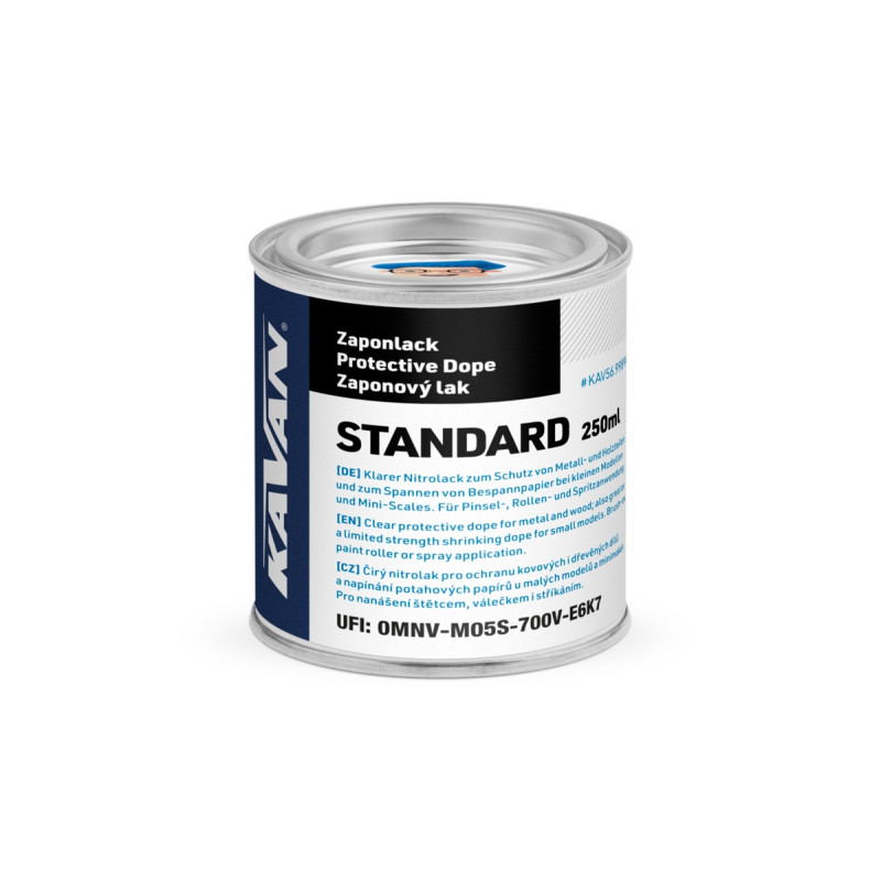 STANDARD Nitrocellulose Protective Coating 250ml Kavan Kavan RC KAV56.9989A - 1