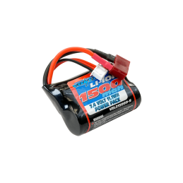 Batterie Li-Ion 7.4V 1500mAh (Dean) Voltz pour Tracer FTX  VZL21500D-S - 1