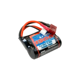 Batterie Li-Ion 7.4V 1500mAh (Dean) Voltz pour Tracer FTX  VZL21500D-S - 1