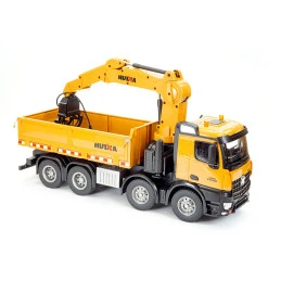 Camion benne avec Grue RC 8 roues 1/14 2.4Ghz - HuiNa HuiNa Toys CY1538 - 5