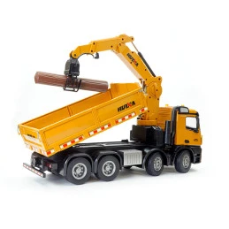 Camion benne avec Grue RC 8 roues 1/14 2.4Ghz - HuiNa HuiNa Toys CY1538 - 12