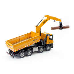 Dump Truck with RC Crane 8 Wheels 1/14 2.4Ghz - HuiNa HuiNa Toys CY1538 - 13