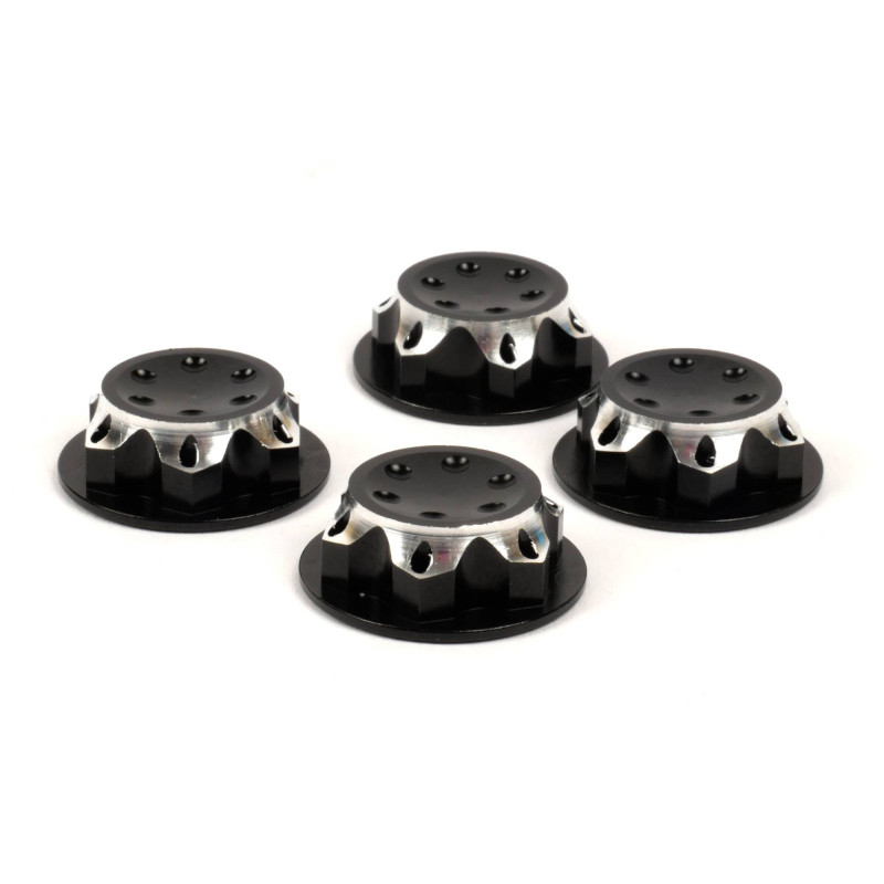 Acorn Wheel Nuts Buggy 1/8 17mm Black (4) T2m T2M T422624N - 1