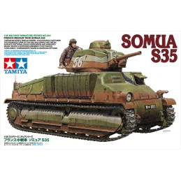 French SOMUA S35 1/35 Tamiya tank Tamiya 35344 - 2