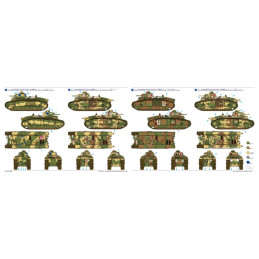 Char de combat français B1 Bis 1/35 Tamiya Tamiya 35282 - 8