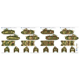 French B1 Bis 1/35 Tamiya battle tank Tamiya 35282 - 8