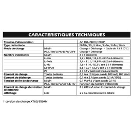 Chargeur Wizard 4S+ 100W 220V T2M T2M T1249 - 2
