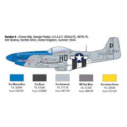 Avion P-51D Mustang Aces 1/72 Italeri Italeri I1484 - 3