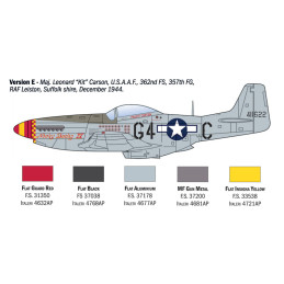 Avion P-51D Mustang Aces 1/72 Italeri Italeri I1484 - 7